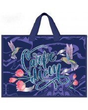 Τσάντα για μπλοκ ζωγραφικής S. Cool - Carpe Diem, με φερμουάρ -1