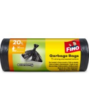 Σακούλες απορριμμάτων  Fino - Economy, 20 L, 30 τεμάχια, μαύρο