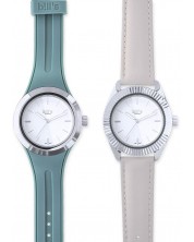 Ρολόι Bill's Watches Twist - Stone Blue & Light Grey -1