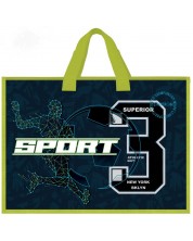 Τσάντα για μπλοκ ζωγραφικής S. Cool - Sport, με φερμουάρ -1