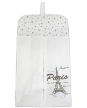 Τσάντα με πάνες Bambino Casa - Paris, Bianco -1