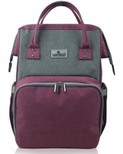 Τσάντα καροτσιού  Lorelli - Tina, Pink & Grey -1