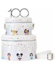 Τσάντα Loungefly Disney: Disney - 100th Anniversary Celebration Cake -1