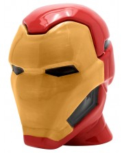 Κούπα 3D ABYstyle Marvel: Iron man - Helmet (με θερμικό εφέ) -1