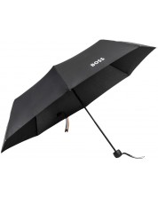 Ομπρέλα Hugo Boss Iconic - Mini, μαύρη -1