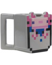 Κούπα 3D Paladone Games: Minecraft - Axolotl, 400 ml -1