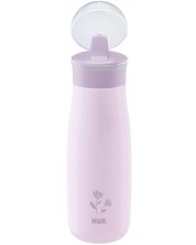 Κύπελλο Nuk - Mini-Me Flip Stainless, Λουλούδι, 500 ml -1