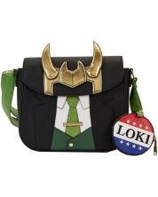 Τσάντα Loungefly Marvel: Loki - Loki For President Cosplay