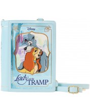 Τσάντα Loungefly Disney: Lady and The Tramp - Classic Book	