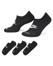 Κάλτσες Nike - Everyday Plus Cushioned, 3 ζευγάρια, μαύρες