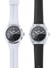 Ρολόι  Bill's Watches Twist - White & Black -1