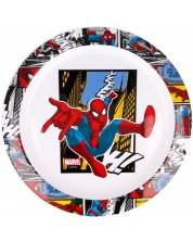 Πιάτο για φούρνο μικροκυμάτων Stor - Spiderman, 22 cm -1
