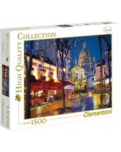 Παζλ Clementoni 1500 κομμάτια - Παρίσι, Μονμάρτη -1