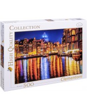 Παζλ Clementoni 500 κομμάτια -  Άμστερνταμ, Ολανδία 