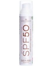 Cocosolis Sunscreen Φυσική αντηλιακή λοσιόν, SPF 50, 100 g -1