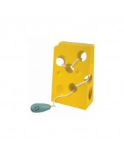 Ξύλινο παιχνίδι Woody - Ποντίκι και τυρί για ράψιμο