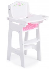 Ξύλινη καρέκλα φαγητού για κούκλα Pilsan - B012