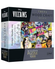 Ξύλινο παζλ Trefl 1000 κομμάτια - League of Villains -1