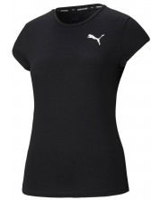 Γυναικείο κοντομάνικο μπλουζάκι Puma - Active, μαύρο