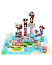 Σετ παιχνιδιών Raya Toys - Πειρατές, 99 τεμάχια  -1