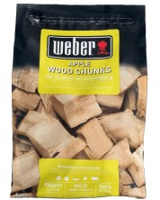 Μόρια ξύλου για κάπνισμα Weber - Apple, 1,5 kg