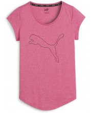 Γυναικείο μπλουζάκι Puma - Performance Heather Cat , ροζ