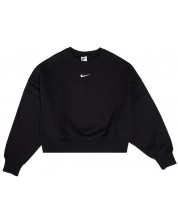Γυναικεία μπλούζα Nike - Phoenix Fleece OOS Crew, μαύρη