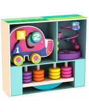 Σετ παιχνιδιών Acool Toy - Λαβύρινθος ελεφαντάκι,λαβύρινθος χαντρών, ζυγαριά δίσκου -1