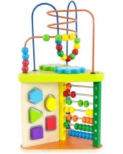 Ξύλινος διδακτικός πύργος με άβακα Acool Toy