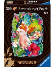 Ξύλινο παζλ  Ravensburger  300 части - Όμορφα πουλιά