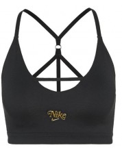 Γυναικείο αθλητικό μπουστάκι Nike - DF Indy Femme,  μαύρο