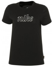 Γυναικείο κοντομάνικο μπλουζάκι Nike - Sportswear Icon Clash, μαύρο