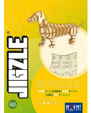  Παζλ Jigzle Ξύλινο 3D  - Σκύλος