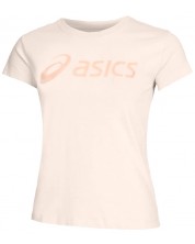 Γυναικείο κοντομάνικο μπλουζάκι Asics - Big Logo Tee,  ροζ