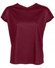 Γυναικείο κοντομάνικο μπλουζάκι Joma - Core, σκούρο κόκκινο