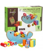 Ξύλινο παιχνίδι ισορροπίας Joueco - Φώκια -1