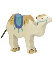 Ξύλινη φιγούρα Holztiger - Καμήλα με σέλα	