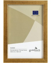 Ξύλινη κορνίζα φωτογραφιών Goldbuch - Χρυσό, 10 x 15 cm -1