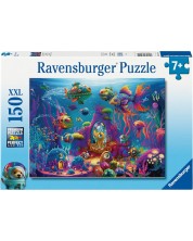 Παιδικό παζλ Ravensburger 150 XXL κομμάτια - Εξωγήινος ωκεανός -1