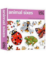 Παιδικό παιχνίδι παζλ Galt - Συλλέξτε τα ζώα, 74 τεμάχια -1