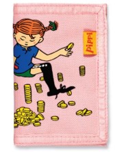 Παιδικό πορτοφόλι Pippi - Πίπη Φακιδομύτη, ροζ -1