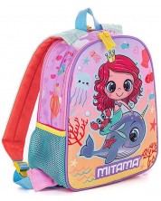 Παιδική τσάντα διπλής όψης Mitama Spinny - Panda-Siren