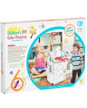 Παιδικό σετ GOT - Εξοχική κατοικία αναψυχής για συναρμολόγηση και χρωματισμό -1