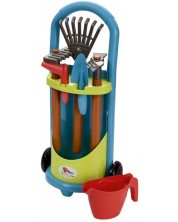 Παιδικό καροτσάκι κήπου Ecoiffier - με 6 εργαλεία -1