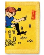 Παιδικό πορτοφόλι Pippi - Πίπη Φακιδομύτη, κίτρινο -1
