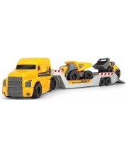 Παιδικό σετ Dickie Toys - Φορτηγό με δύο αυτοκίνητα