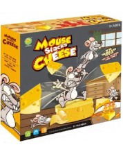 Παιδικό παιχνίδι ισορροπίας Qing - Πύργος με τυρί και ποντίκια -1