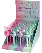 Παιδικό lip balm Martinelia - Funny Bunny, κουνέλι, ποικιλία -1