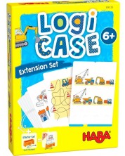 Παιδικά χαρτιά Haba Logicase - Εργοτάξιο -1