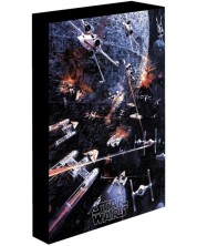 Διακόσμηση τοίχου Pyramid Movies: Star Wars - Death Star Assault (φωτιζόμενη ) -1